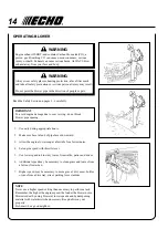 Preview for 14 page of Echo PB-410 Operator'S Manual