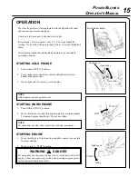 Предварительный просмотр 15 страницы Echo PB-411 Operator'S Manual