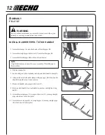 Preview for 12 page of Echo PB-413H - 01-09 Operator'S Manual