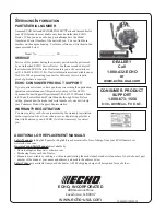 Предварительный просмотр 28 страницы Echo PB-413H - 06-06 Operator'S Manual