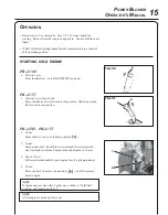 Предварительный просмотр 15 страницы Echo PB-413H Operator'S Manual