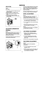 Предварительный просмотр 11 страницы Echo PB-4600 Operator'S Manual