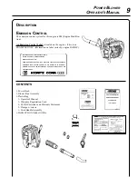 Preview for 9 page of Echo PB-46HT Operator'S Manual