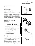 Preview for 13 page of Echo PB-46HT Operator'S Manual