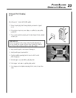 Предварительный просмотр 23 страницы Echo PB-500H Operator'S Manual