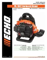 Preview for 1 page of Echo PB-500T Parts Catalog