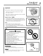 Preview for 5 page of Echo PB-600 Operator'S Manual