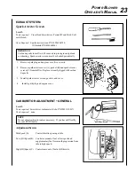 Preview for 23 page of Echo PB-600 Operator'S Manual