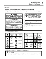 Preview for 3 page of Echo PB-620ST Operator'S Manual