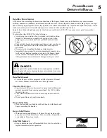 Preview for 5 page of Echo PB-620ST Operator'S Manual