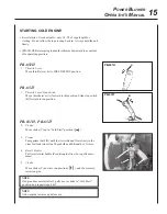 Предварительный просмотр 15 страницы Echo PB-651H Operator'S Manual