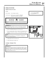 Предварительный просмотр 21 страницы Echo PB-651H Operator'S Manual