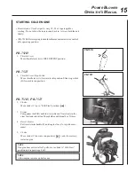 Предварительный просмотр 15 страницы Echo PB-751H Operator'S Manual