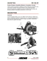 Предварительный просмотр 12 страницы Echo PB-755S H Operator'S Manual