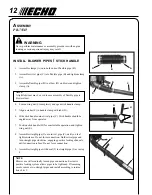 Предварительный просмотр 12 страницы Echo PB-755T Operator'S Manual