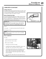 Предварительный просмотр 25 страницы Echo PB-755T Operator'S Manual