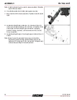 Предварительный просмотр 16 страницы Echo PB-760 LN H/T Operator'S Manual