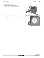 Предварительный просмотр 22 страницы Echo PB-760 LN H/T Operator'S Manual