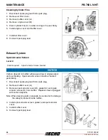 Предварительный просмотр 26 страницы Echo PB-760 LN H/T Operator'S Manual