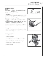 Предварительный просмотр 23 страницы Echo PB-770H Operator'S Manual