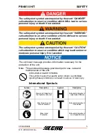 Preview for 5 page of Echo PB-8010 H Operator'S Manual