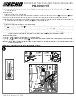 Предварительный просмотр 11 страницы Echo PB-9010 H Quick Start Manual