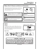 Предварительный просмотр 3 страницы Echo PE-200 Operator'S Manual