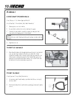 Preview for 10 page of Echo PE-200 Operator'S Manual