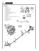 Предварительный просмотр 8 страницы Echo PE-2000 Type 1/1E Operator'S Manual