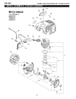 Предварительный просмотр 2 страницы Echo PE-201 Parts Catalog