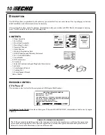 Preview for 10 page of Echo PE-230 Operator'S Manual