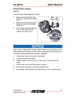 Предварительный просмотр 31 страницы Echo PE-2620 Operator'S Manual