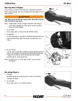 Предварительный просмотр 18 страницы Echo PE-266 Operator'S Manual