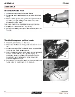 Preview for 14 page of Echo PE-280 Operator'S Manual