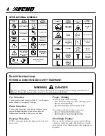 Предварительный просмотр 4 страницы Echo PE-310 Operator'S Manual