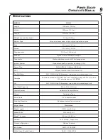 Preview for 9 page of Echo PE-310 Operator'S Manual