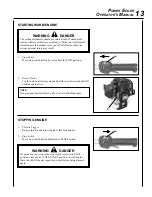 Preview for 13 page of Echo PE-310 Operator'S Manual