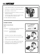 Preview for 18 page of Echo PE-310 Operator'S Manual