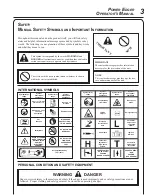 Предварительный просмотр 3 страницы Echo PE-311 Operator'S Manual