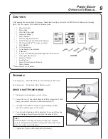 Предварительный просмотр 9 страницы Echo PE-311 Operator'S Manual