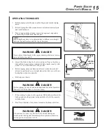 Preview for 15 page of Echo PE-311 Operator'S Manual