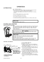 Preview for 14 page of Echo Power Blend CSG-670 Operator'S Manual