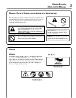 Preview for 3 page of Echo Power Blower PB-230LN Operator'S Manual