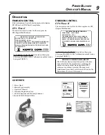 Preview for 9 page of Echo Power Blower PB-230LN Operator'S Manual