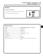 Preview for 17 page of Echo POWER PRUNER 99944200530 Operator'S Manual