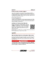 Предварительный просмотр 4 страницы Echo Power Pruner 99944200532 Operator'S Manual