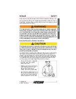 Preview for 9 page of Echo Power Pruner 99944200532 Operator'S Manual