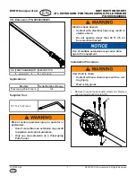 Предварительный просмотр 2 страницы Echo Power Pruner 99946400023 Instruction Sheet