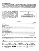 Preview for 2 page of Echo Power Pruner PP-1260 Operator'S Manual