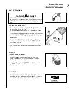 Предварительный просмотр 7 страницы Echo Power Pruner PPF-2100 Operator'S Manual